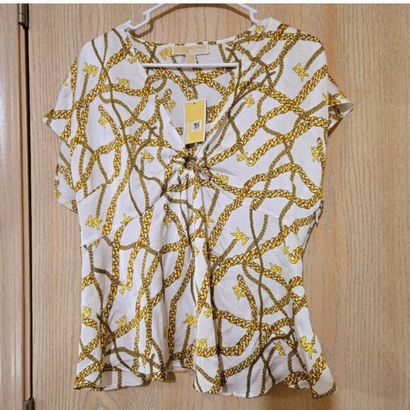 Michael Kors Chain Design Shirt - Picture 1 of 4